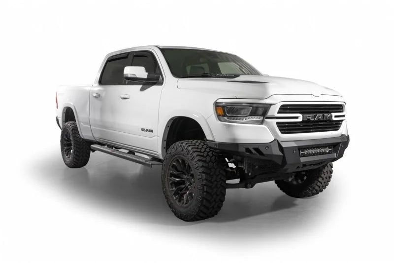 Addictive Desert Designs Black Label Front Bumper fits 2019-2024 Ram 1500 BIG HORN / 2019-2021 Ram 1500 LARAMIE Longhorn /...