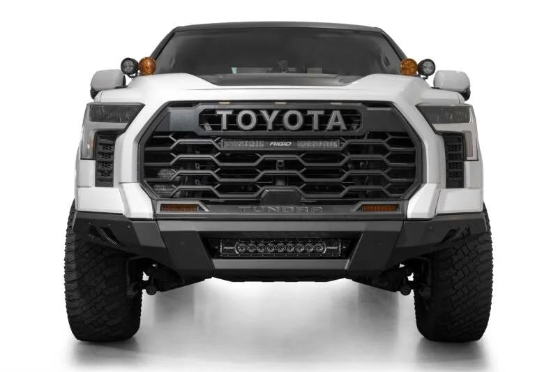 Addictive Desert Designs Black Label Front Bumper fits 2022-2025 Toyota Tundra 1794 Edition - Side View