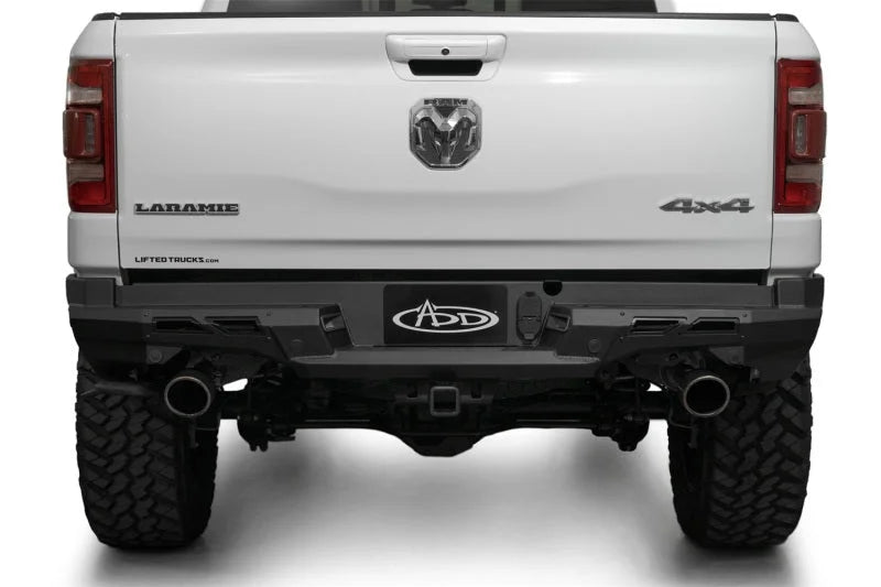 Addictive Desert Designs Black Label Rear Bumper fits 2019-2024 Ram 1500 BIG HORN / 2019-2021 Ram 1500 LARAMIE Longhorn / ...