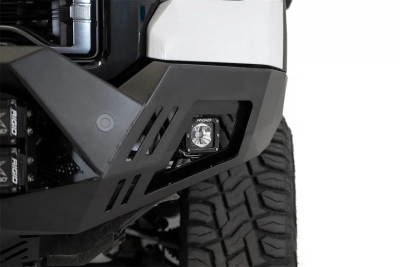 Addictive Desert Designs Bomber HD Front Bumper fits 2020-2023 GMC Sierra 2500 HD / Sierra 3500 HD - Installation View