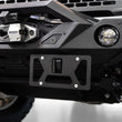 Load image into Gallery viewer, Addictive Desert Designs Clevis Mounted Front License Plate Bracket - Side View
