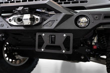 Load image into Gallery viewer, Addictive Desert Designs Clevis Mounted Front License Plate Bracket - Side View