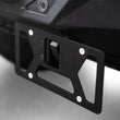Load image into Gallery viewer, Addictive Desert Designs Clevis Mounted Front License Plate Bracket - Back View