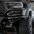 Load image into Gallery viewer, Addictive Desert Designs Front Bumper fits 2021-2023 Ram 1500 TRX - Installation View