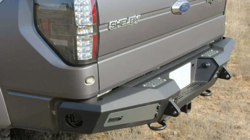 Addictive Desert Designs HoneyBadger Rear Bumper w/ Tow Hooks fits 2010-2014 Ford F-150 Raptor, F-150 SVT Raptor, F-150 FX...