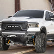 Load image into Gallery viewer, Addictive Desert Designs Stealth Fighter Fr Bumper w/Winch&amp;Parking Sensor Mounts fits 2019-2023 Ram 1500 / Ram REBEL - Bac...