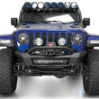 Load image into Gallery viewer, Addictive Desert Designs18-24 Jeep Wrangler JL / 18-24 Jeep Gladiator JT Phantom Front Bumper - Back View