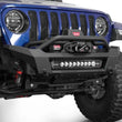 Load image into Gallery viewer, Addictive Desert Designs18-24 Jeep Wrangler JL / 18-24 Jeep Gladiator JT Phantom Front Bumper - Additional View 7