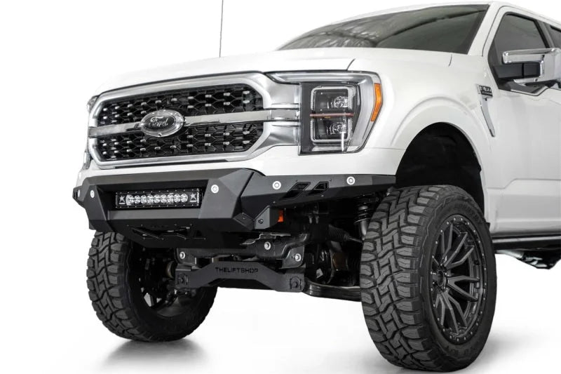 Addictive Desert Designs2021+ Ford F150 Black Label Front Bumper - Main Product View
