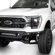 Load image into Gallery viewer, Addictive Desert Designs2021+ Ford F150 Black Label Front Bumper - Back View