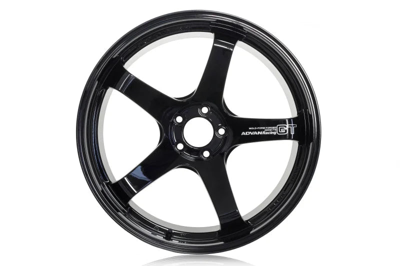 Advan GT Premium Version 20x10.0 +35 5-114.3 Racing Gloss Black Wheel - Main Product View