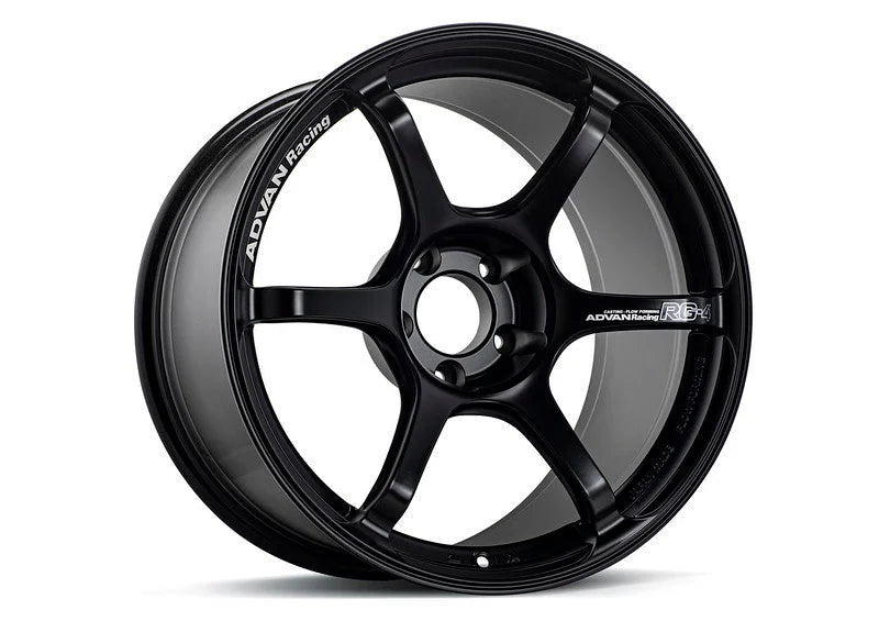 Advan RG-4 18x10.5 +32 5x112 Semi Gloss Black Wheel
