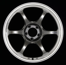 Load image into Gallery viewer, Advan RG-D2 18x10.5 +15 5x114.3 Machining and Racing Hyper Black Wheel - Side View