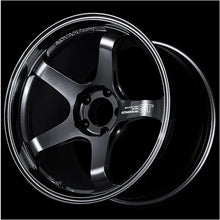 Load image into Gallery viewer, Advan RZII 17x8 +54 5x114.3 Racing Hyper Black and Ring Wheel