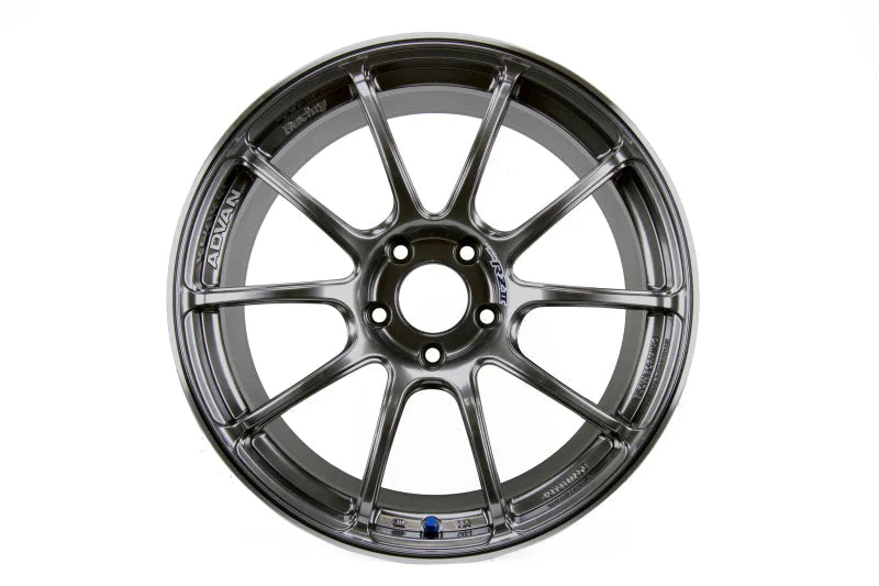 Advan RZII 18x9.5 +35 5x114.3 Racing Hyper Black Wheel - Main Product View