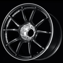 Load image into Gallery viewer, Advan RZIII 18x9.5 / +45 Offset / 5x100 BC / 63mm Bore / Black Gun Metallic &amp; Diamond Cut