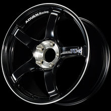 Load image into Gallery viewer, Advan TC-4 SE 18x9.5 / +45 Offset / 5x100 / 63mm Bore / Racing Gloss Black and Diamond Cut
