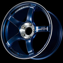Load image into Gallery viewer, Advan TC-4 SE 18x9.5 / +45 Offset / 5x114.3 / 73mm Bore / Racing Indigo Blue and Diamond Cut