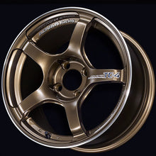 Load image into Gallery viewer, Advan TC4 16x7.5 / +35 Offset / 4x100 / 63mm Bore / Umber Bronze Metallic and Ring