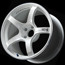 Load image into Gallery viewer, Advan TC4 16x8.0 / +38 Offset / 4x100 / 73mm Bore / Racing White Metallic and Ring
