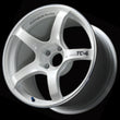 Load image into Gallery viewer, Advan TC4 17x8.0 +38 5x114.3 Racing White Metallic and Ring Wheel