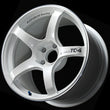 Load image into Gallery viewer, Advan TC4 18x9.5 +45 5x114.3 Racing White Metallic and Ring Wheel