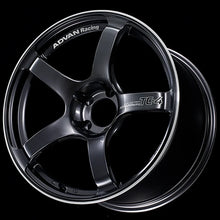 Load image into Gallery viewer, Advan TC4 18x9.5 +45 5x120 Racing Black Gun Metallic and Ring Wheel