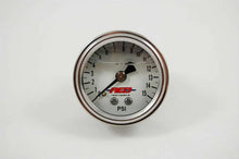 Load image into Gallery viewer, Advanced Engine Design 1-1/2 Fuel Press. Gauge 0-15psi Liquid Filled 6101