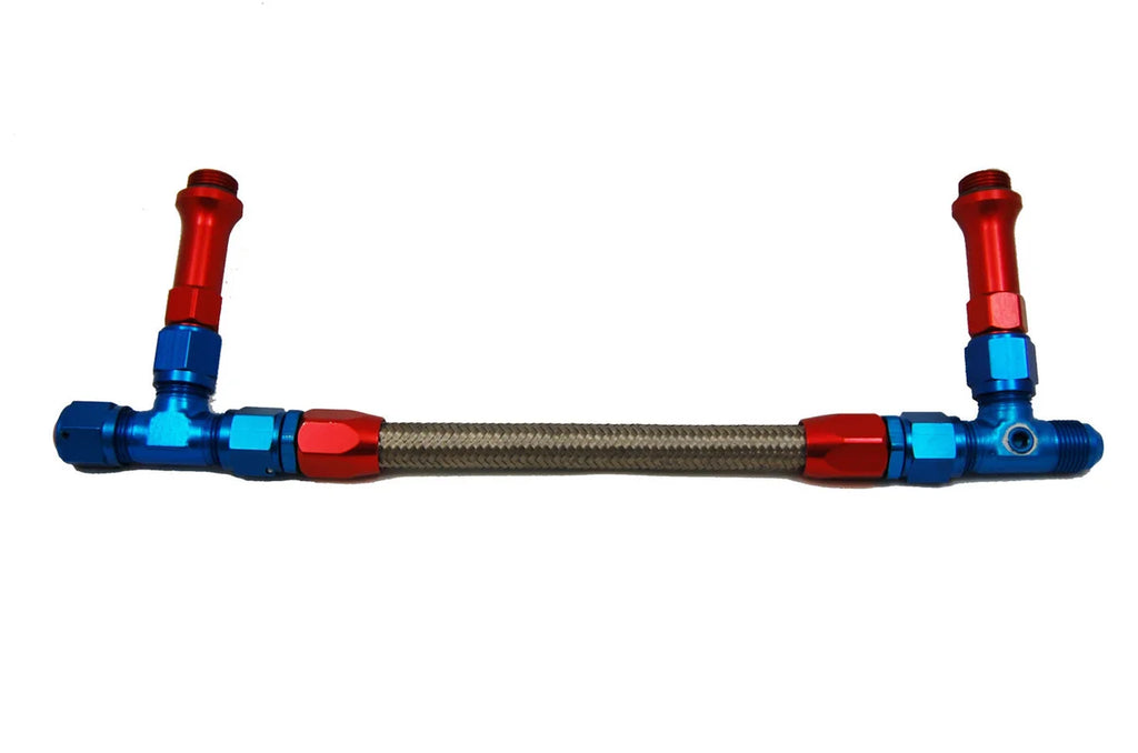 Advanced Engine Design Braided Fuel Line Kit - #6 Holley Carb. 6095