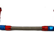 Load image into Gallery viewer, Advanced Engine Design Holley #6 Braided Fuel Line w/Gauge 6096