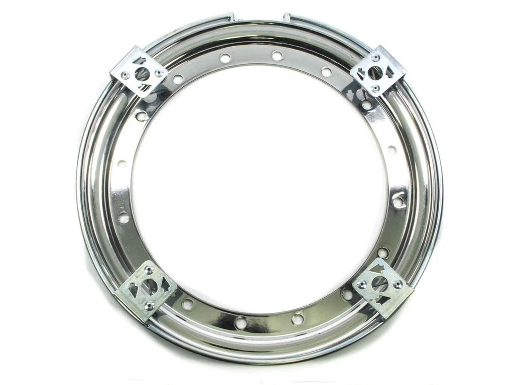 Aero Race Wheels 13in Outer Bead Lock Ring Chrome 54-500020