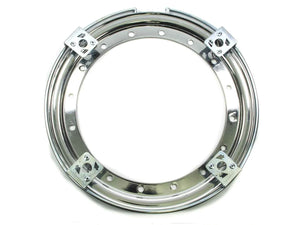 Aero Race Wheels 13in Outer Bead Lock Ring Chrome 54-500020