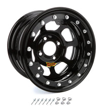 Load image into Gallery viewer, Aero Race Wheels 13x8 2in. 4.50 Black Beadlock Wheel 33-184520B