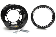 Load image into Gallery viewer, Aero Race Wheels 15X10 2in Wide 5 Black Beadlock 53-100520B