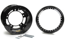 Load image into Gallery viewer, Aero Race Wheels 15X10 3in Wide 5 Black Beadlock 53-100530B
