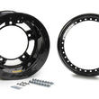 Load image into Gallery viewer, Aero Race Wheels 15X10 4in Wide 5 Black Beadlock 53-100540B