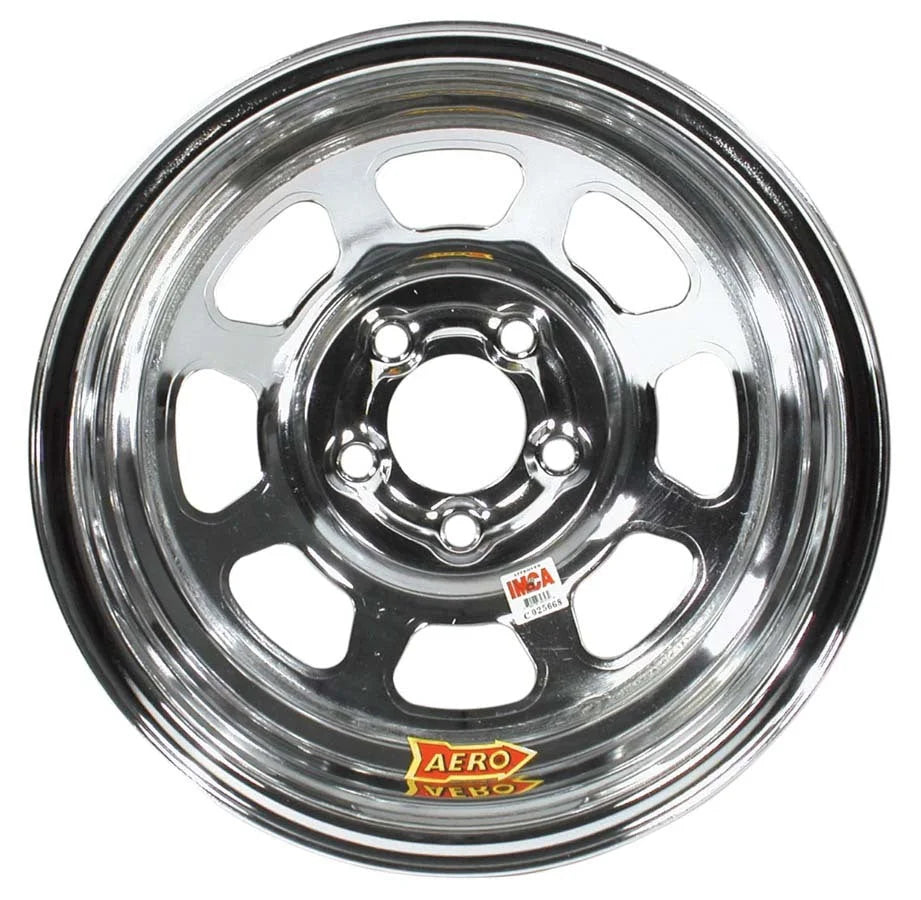 Aero Race Wheels 15X8 2in 4.75 Chrome 52-284720