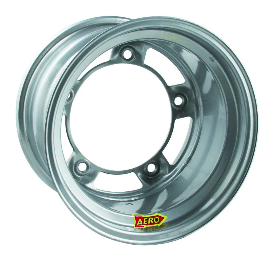 Aero Race Wheels 15X8 2in. Wide 5 Silver 51-080520
