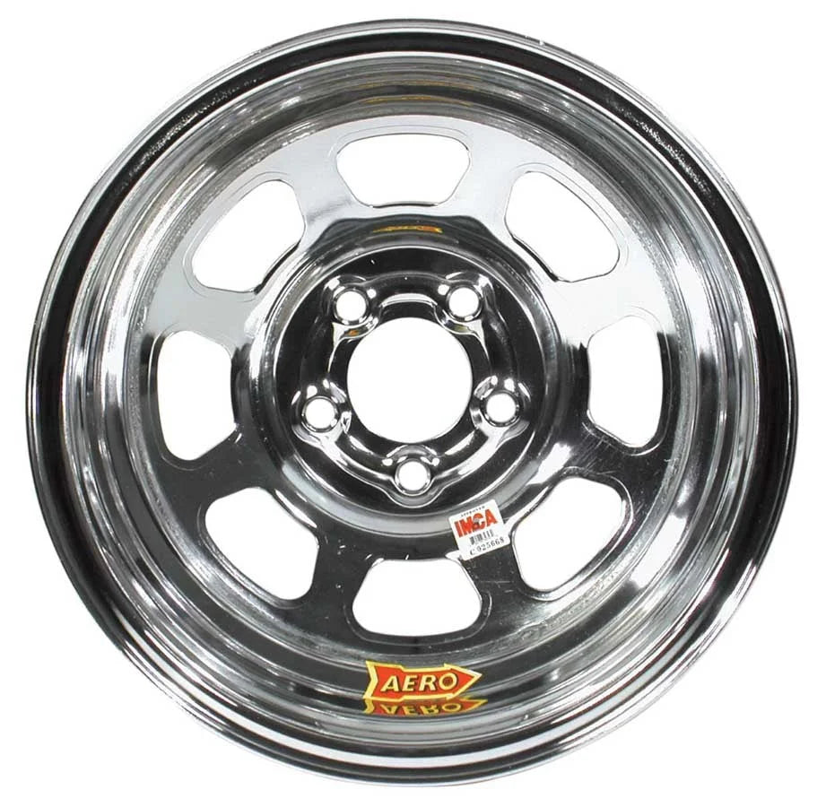 Aero Race Wheels 15X8 4in 4.75 Chrome 52-284740