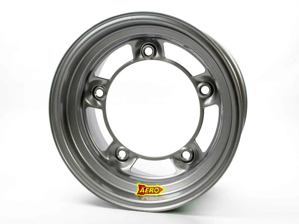 Aero Race Wheels 15X8 5in. Wide 5 Silver 51-080550