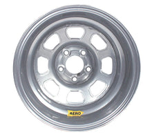 Load image into Gallery viewer, Aero Race Wheels 15x10 3in 4.75 Silver 58-004730