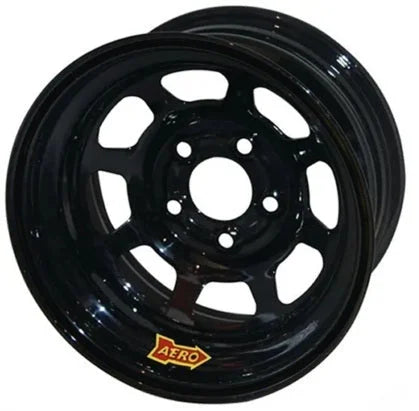Aero Race Wheels 15x10 3in 5.00 Black 58-105030