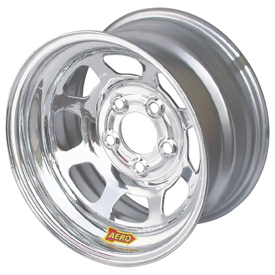 Aero Race Wheels 15x10 3in 5.00 Chrome 51-205030RF