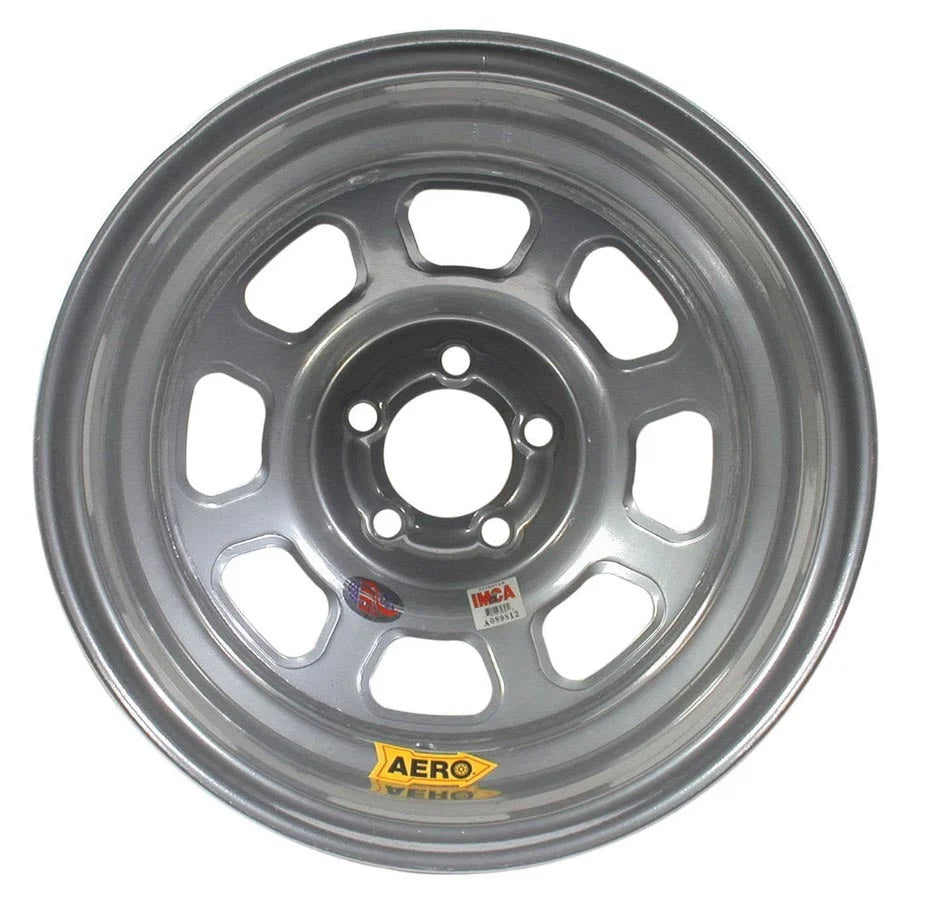 Aero Race Wheels 15x8 1in 4.50 Silver 52-084510