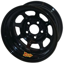 Load image into Gallery viewer, Aero Race Wheels 15x8 3in 5.00 Black Spun Extreme Bead 56-185030