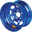 Load image into Gallery viewer, Aero Race Wheels 15x8 3in 5.00 Blue Chrome 52-985030BLU