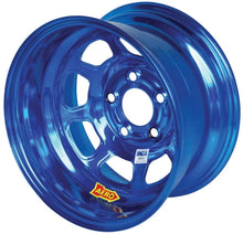 Load image into Gallery viewer, Aero Race Wheels 15x8 3in 5.00 Blue Chrome 52-985030BLU