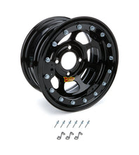 Load image into Gallery viewer, Aero Race Wheels Wheel 13x7 3in 4.50in BC Black 33-174530