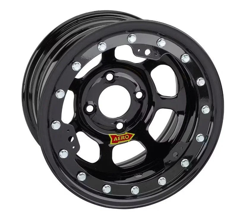 Aero Race Wheels Wheel 13x7 3in 4.50in BC Black Light Weight 33-174530X