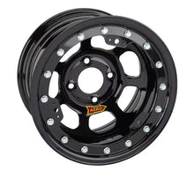 Load image into Gallery viewer, Aero Race Wheels Wheel 13x7 3in 4.50in BC Black Light Weight 33-174530X